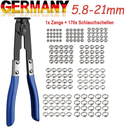 170tlg schlauchschellen - 170tlg,
