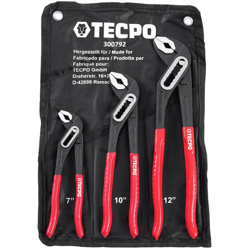 Tecpo wasserpumpenzangen - 3x,