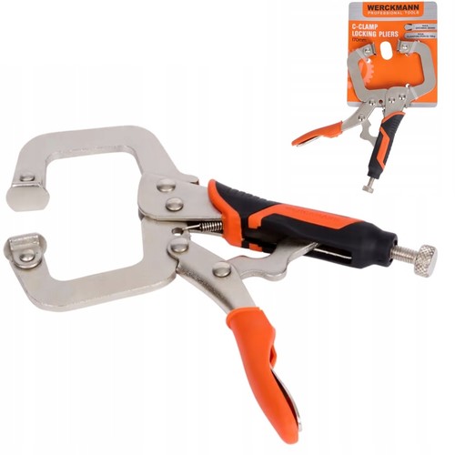 Gripzange mit klemme 17cm - c-klemme,