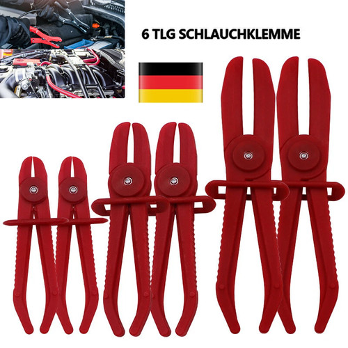 Tlg schlauchklemmen zangen - 6-tlg,